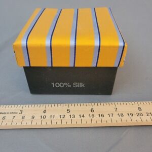 "ATLAS DIAMOND" 100% SILK - MEN'S TIE-CUFFLINKS COMBO SET